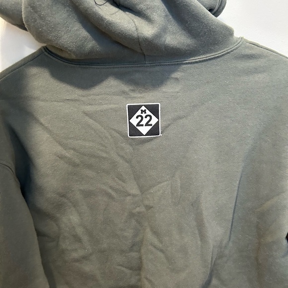 M22 cropped hoodie (S) - Picture 4 of 8